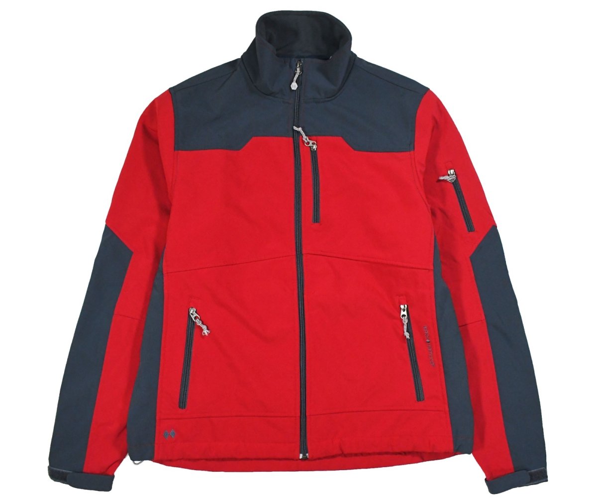 画像1: Used Black Diamond Soft Shell Jacket Red/Grey (1)