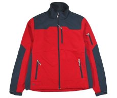 画像1: Used Black Diamond Soft Shell Jacket Red/Grey (1)