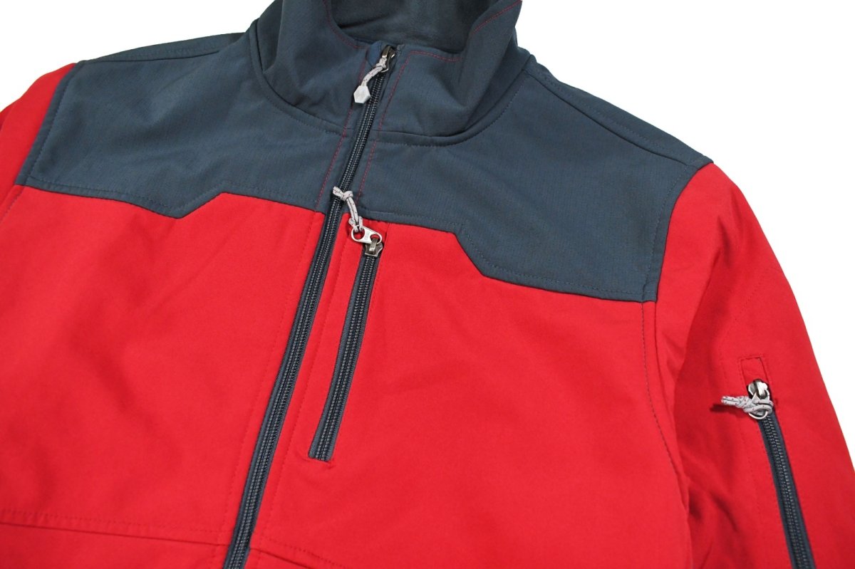 画像2: Used Black Diamond Soft Shell Jacket Red/Grey (2)