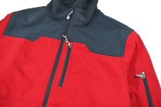 画像2: Used Black Diamond Soft Shell Jacket Red/Grey (2)