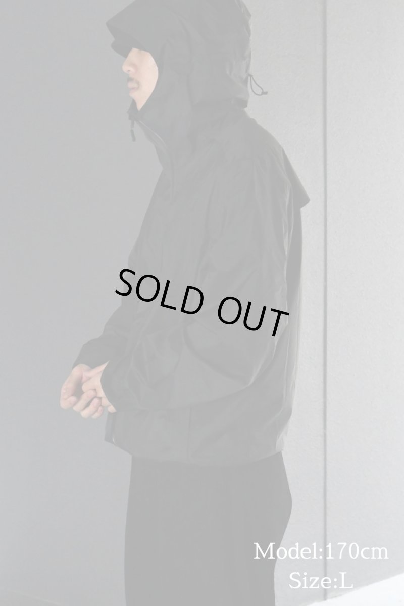 画像9: Black Diamond Treeline Rain Shell Jacket Black (9)