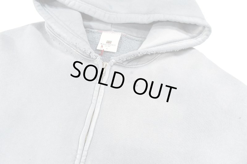 Mooji Mooji Zip Up フーディ Aged RED OVERSIZE ZIP UP HOODIE AGED PURPLE — MOOJIMOOJI