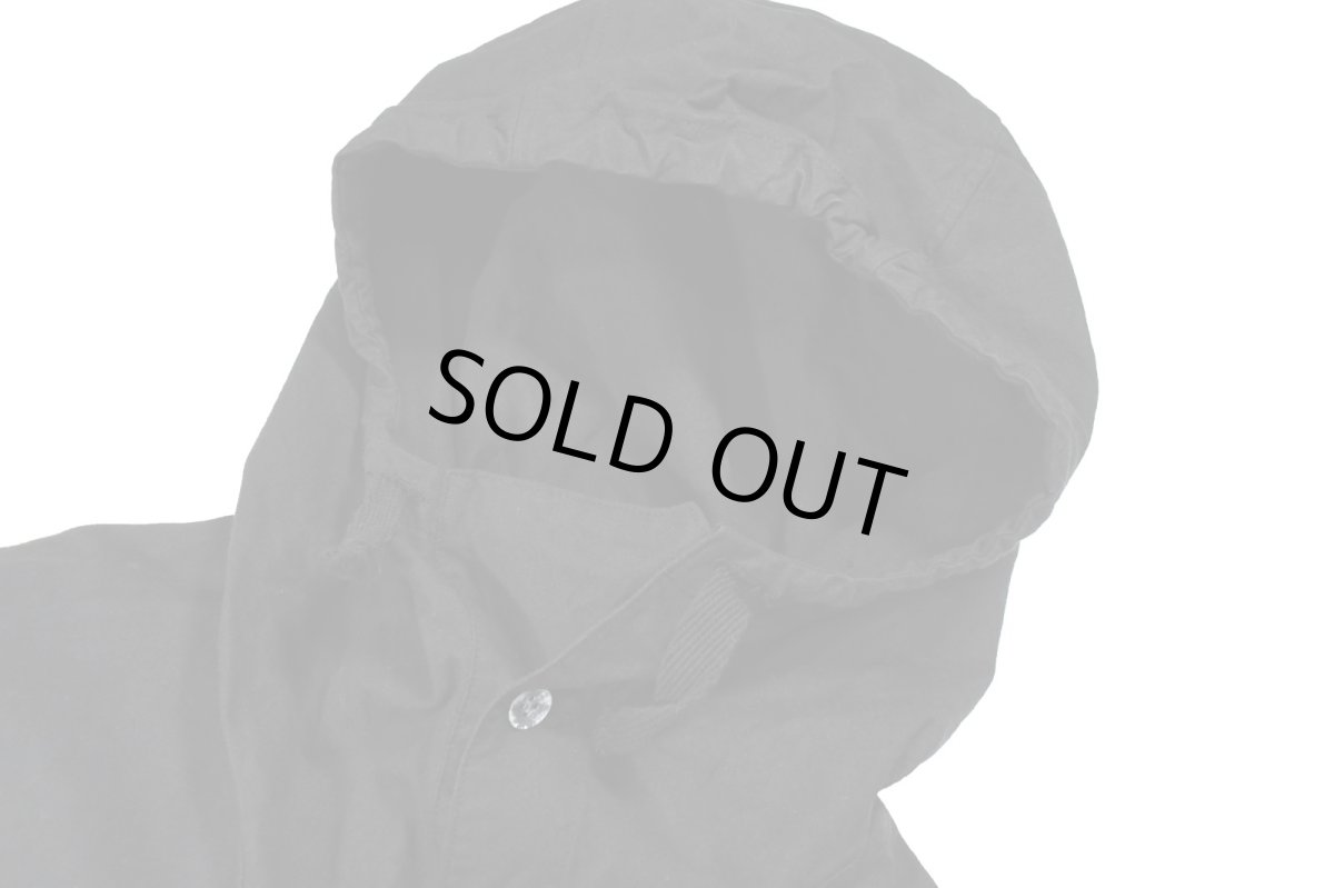 画像5: Deadstock Swedish Military M-39 Snow Camo Parka Black Over Dye (5)