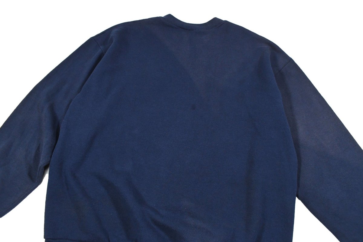 画像5: Used Jerzees Blank Sweat Shirt Fade Navy made in USA (5)