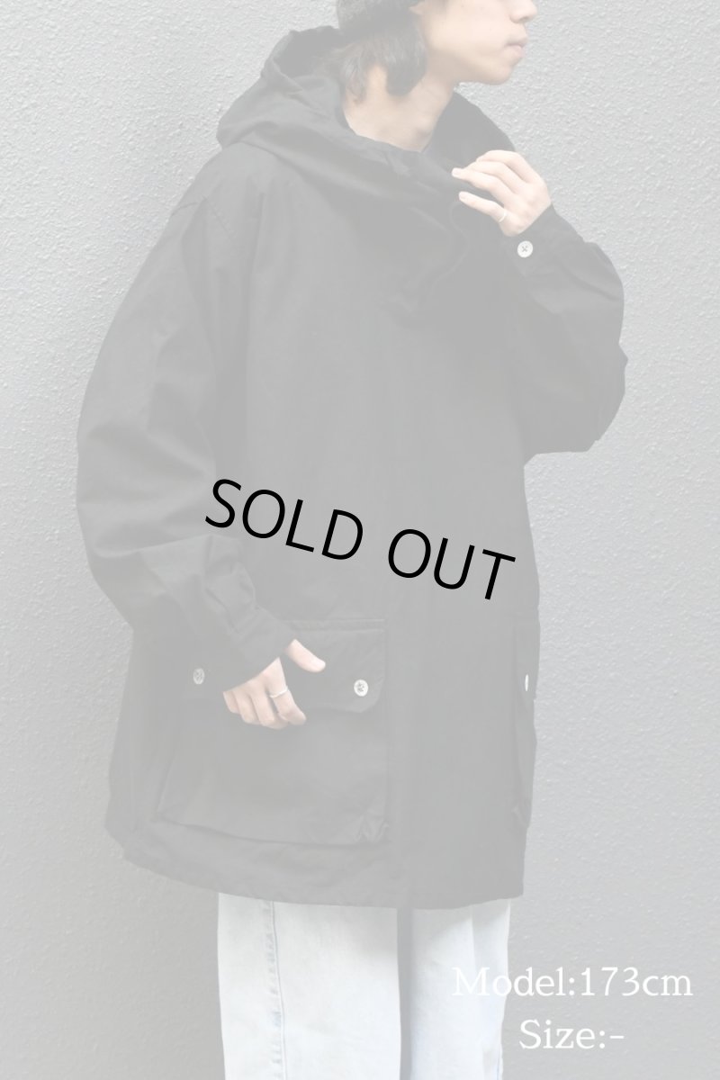 画像8: Deadstock Swedish Military M-39 Snow Camo Parka Black Over Dye (8)