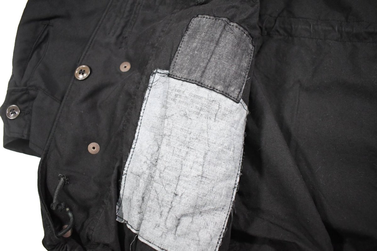 画像6: Used Us Army M-51 Field Jacket Black Over Dye (6)