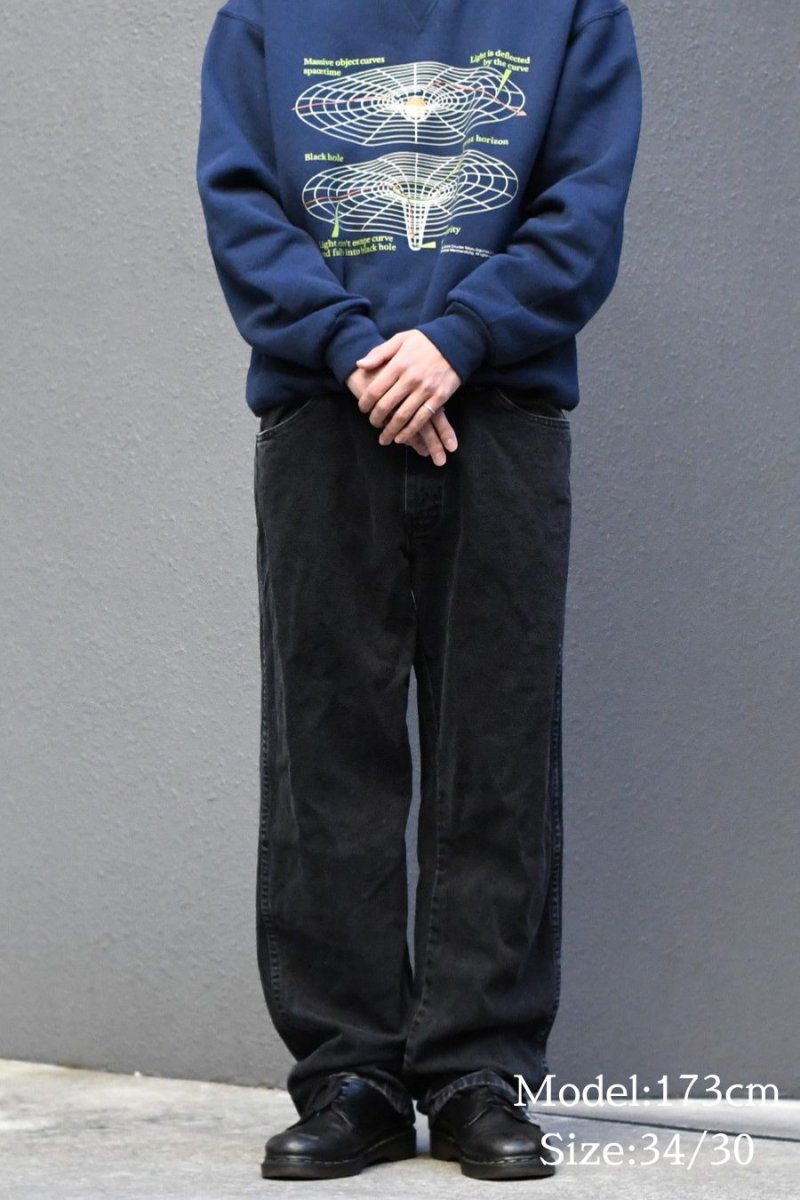 画像7: Wrangler 13MWZ Original Cowboy Cut Jeans Sulfur Black ラングラー (7)