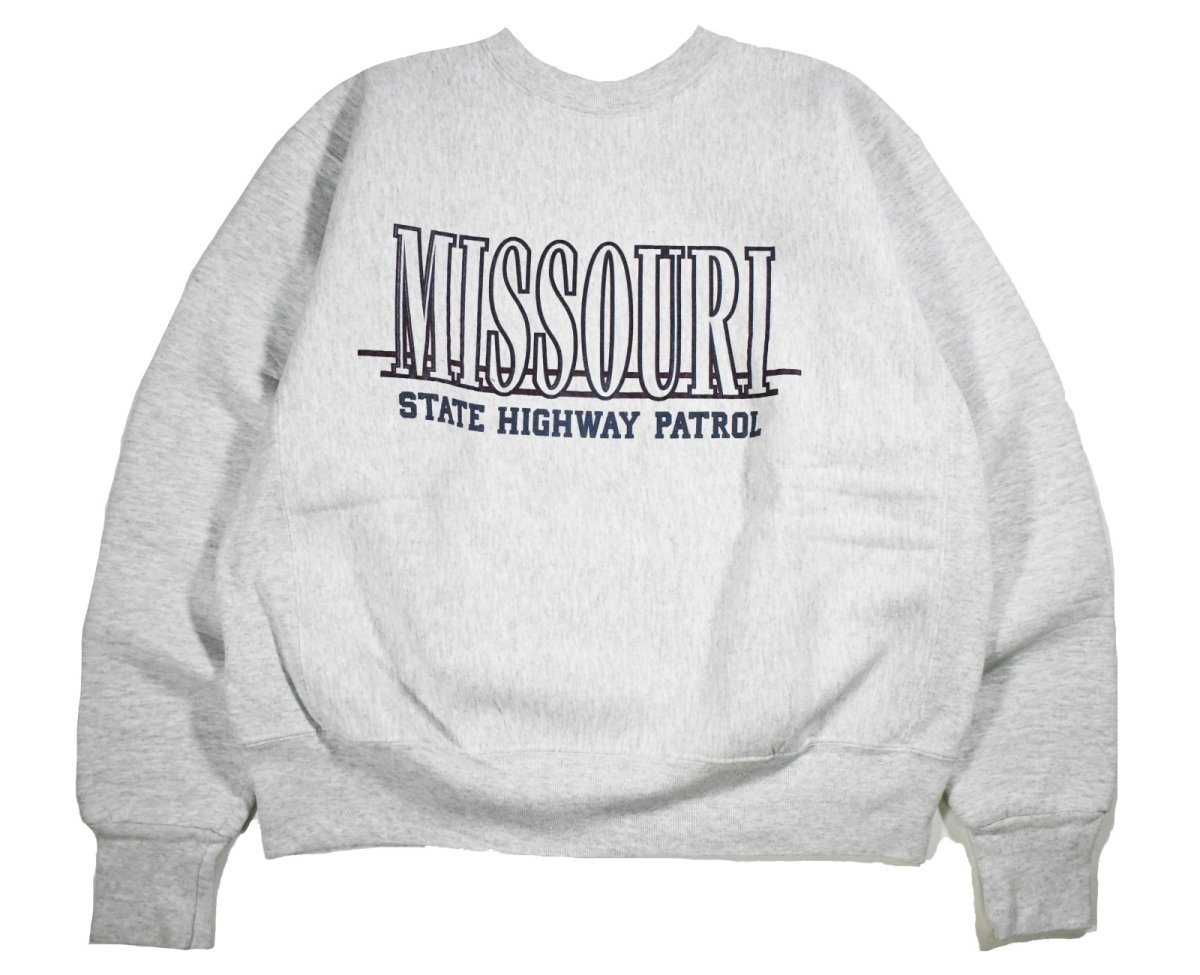 画像1: Used The Cotton Exchange Sweat Shirt "Missouri State Highway Patrol" made in USA (1)