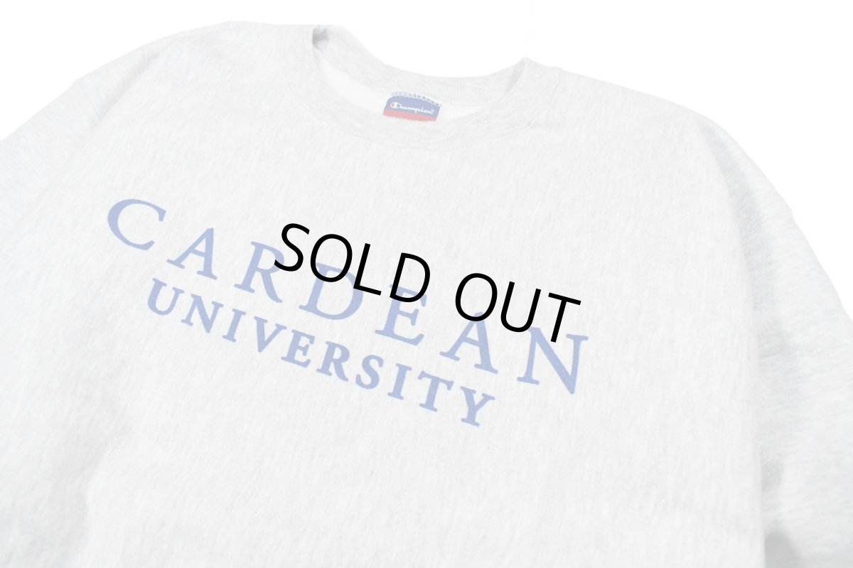 画像2: Deadstock Champion Reverse Weave Sweat Shirt "Cardean University" (2)