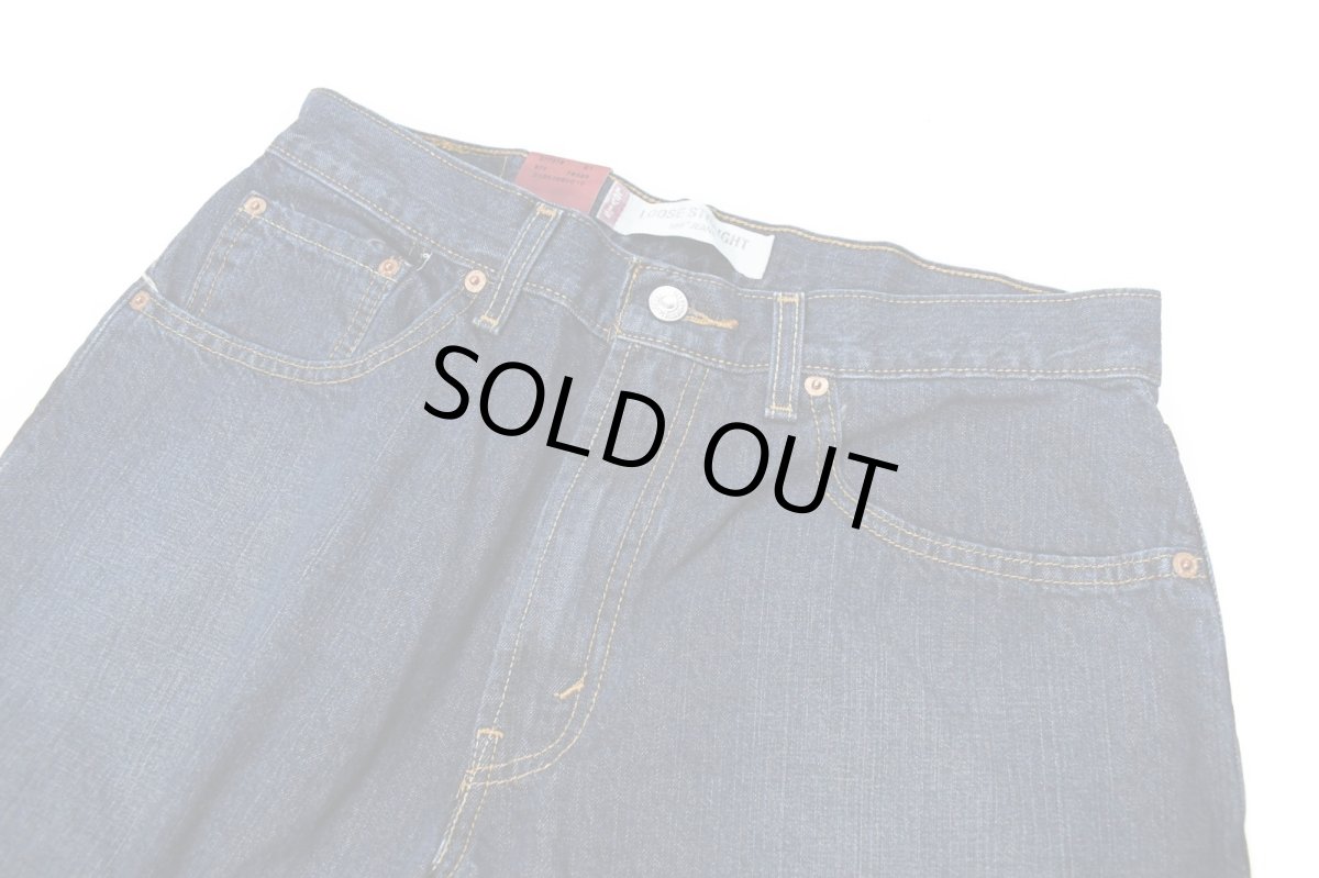 画像2: Deadstock Levi's 569 Denim Pants Cut Off #4551 リーバイス (2)