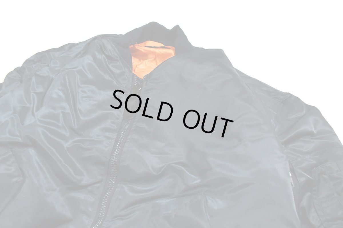 画像2: Deadstock GREENBRIER MA-1 Flight Jacket Navy made in USA (2)