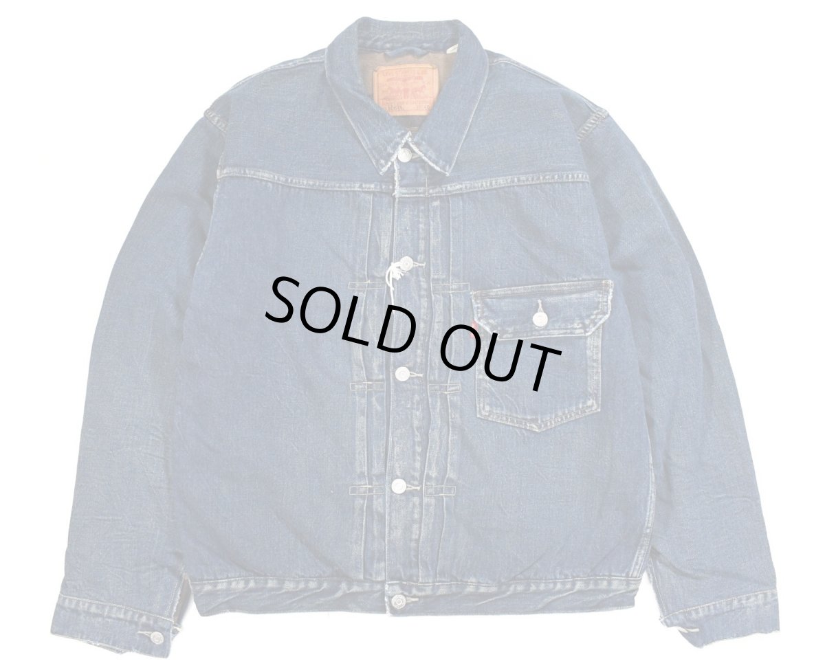 画像1: Deadstock Levi's Vintage Clothing 1936 Type I Blanket Lined Denim Jacket 506XX リーバイス (1)