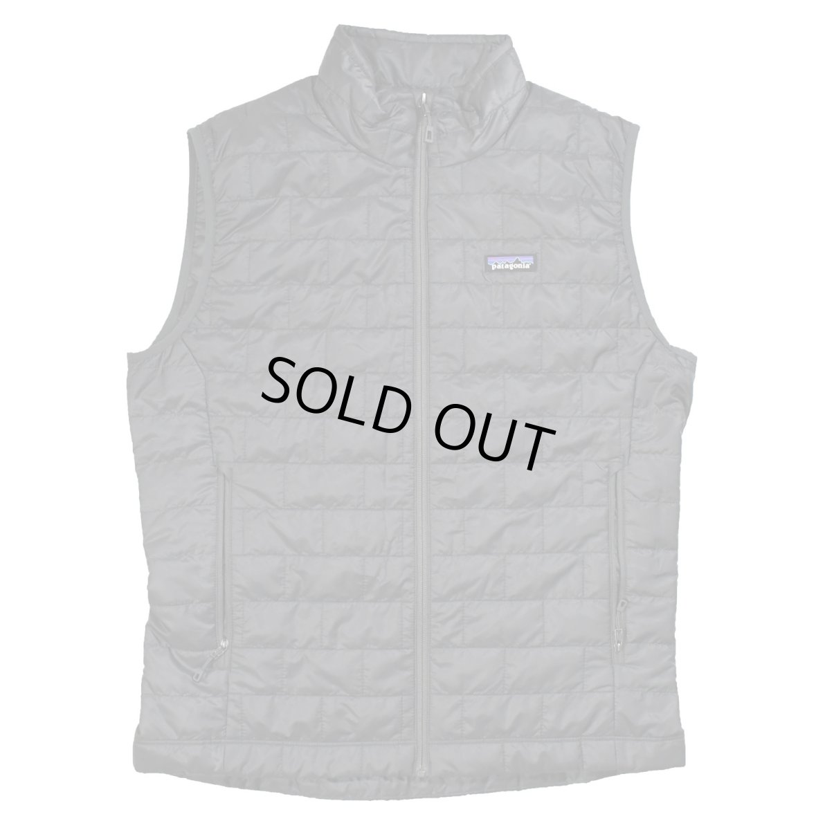 画像1: patagonia Nano Puff Vest Forge Grey パタゴニア　 (1)
