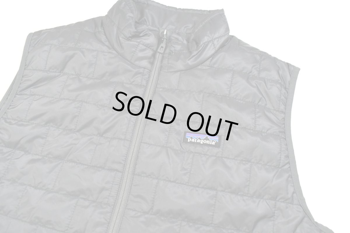 画像2: patagonia Nano Puff Vest Forge Grey パタゴニア　 (2)