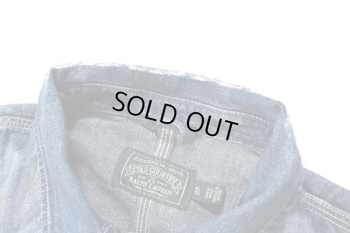 画像7: Polo Country Denim Coverall ラルフローレン (7)