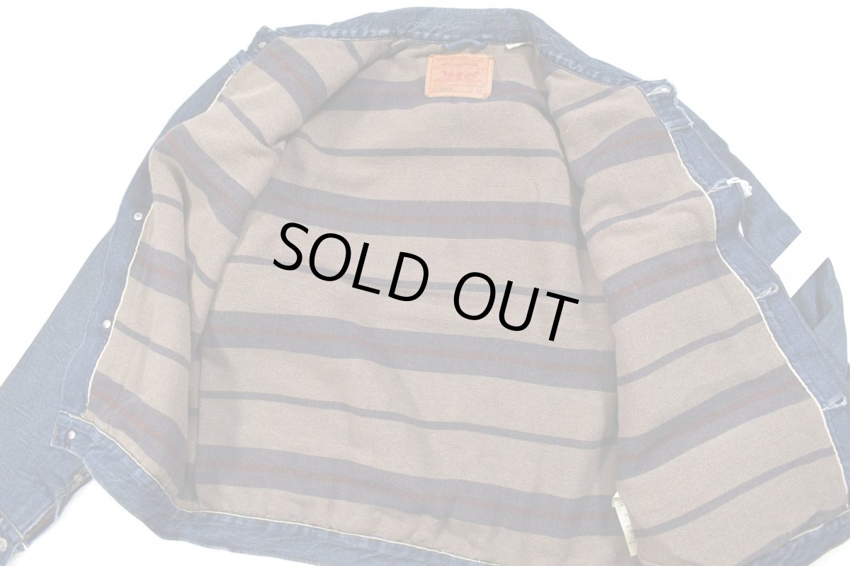 画像8: Deadstock Levi's Vintage Clothing 1936 Type I Blanket Lined Denim Jacket 506XX リーバイス (8)