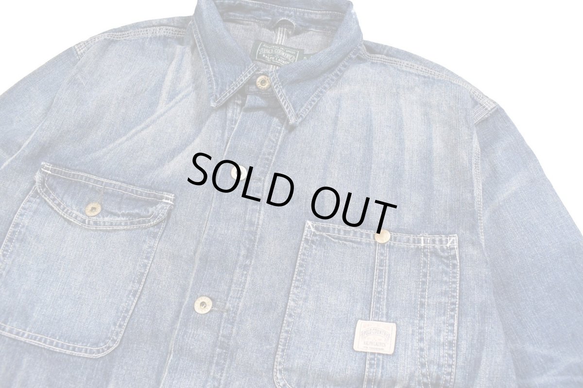 画像2: Polo Country Denim Coverall ラルフローレン (2)