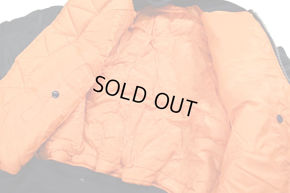 画像5: Deadstock GREENBRIER MA-1 Flight Jacket Navy made in USA (5)