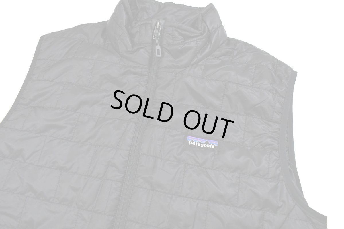 画像2: patagonia Nano Puff Vest Black パタゴニア　 (2)