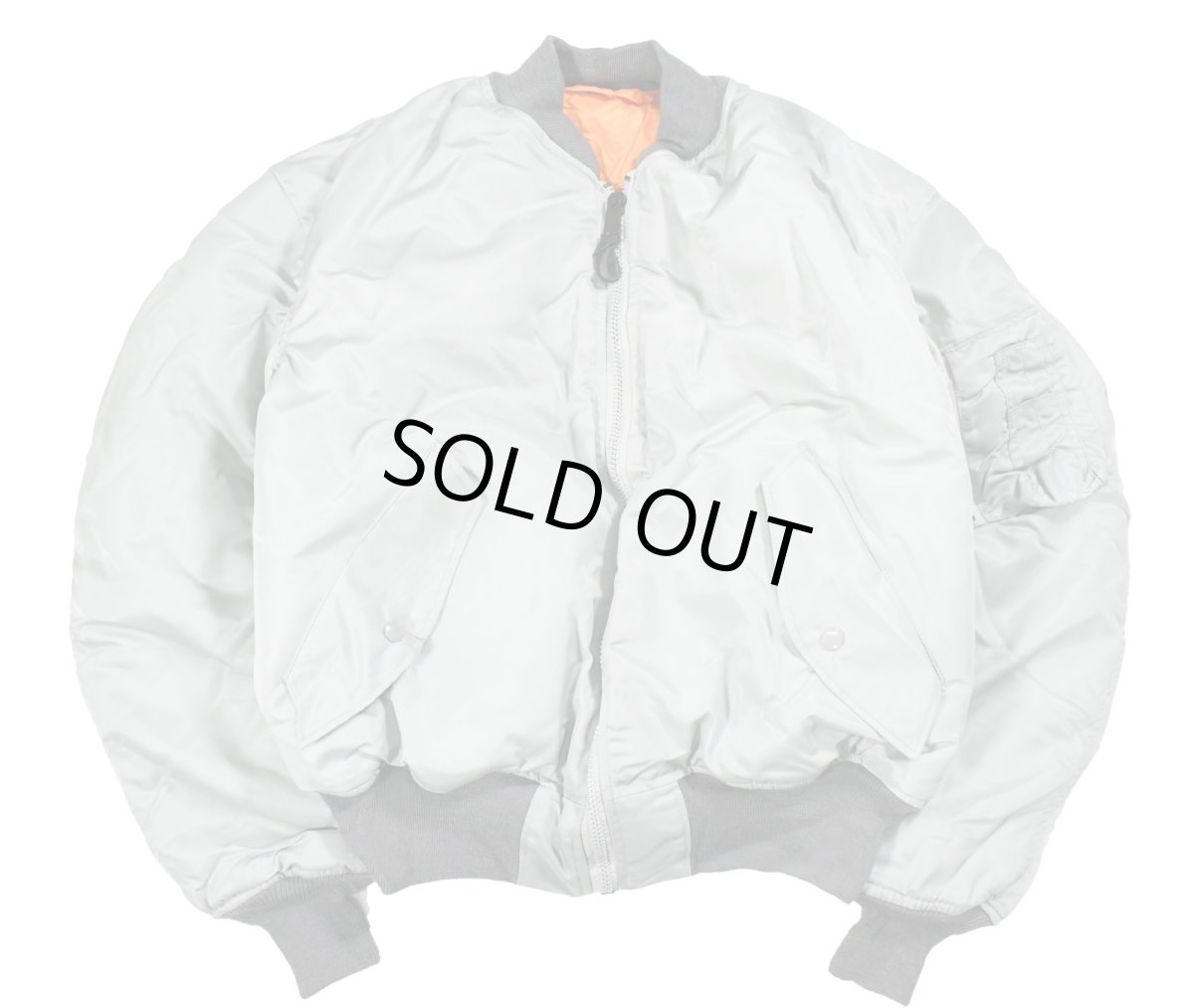 画像1: Deadstock GREENBRIER MA-1 Flight Jacket Sage EMAR Zip (1)