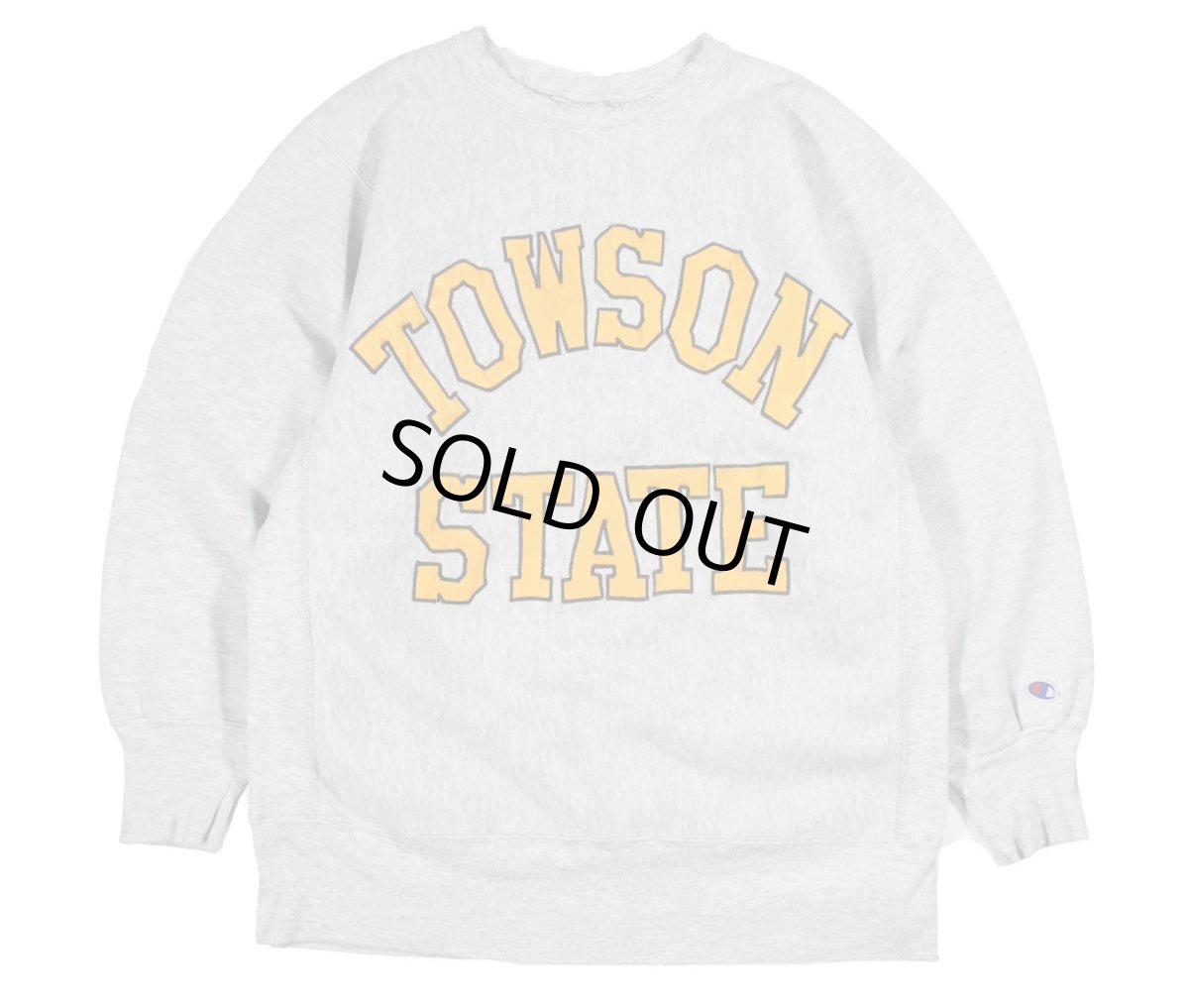 画像1: 90s Used Champion Reverse Weave Sweat Shirt "Towson State" made in USA (1)