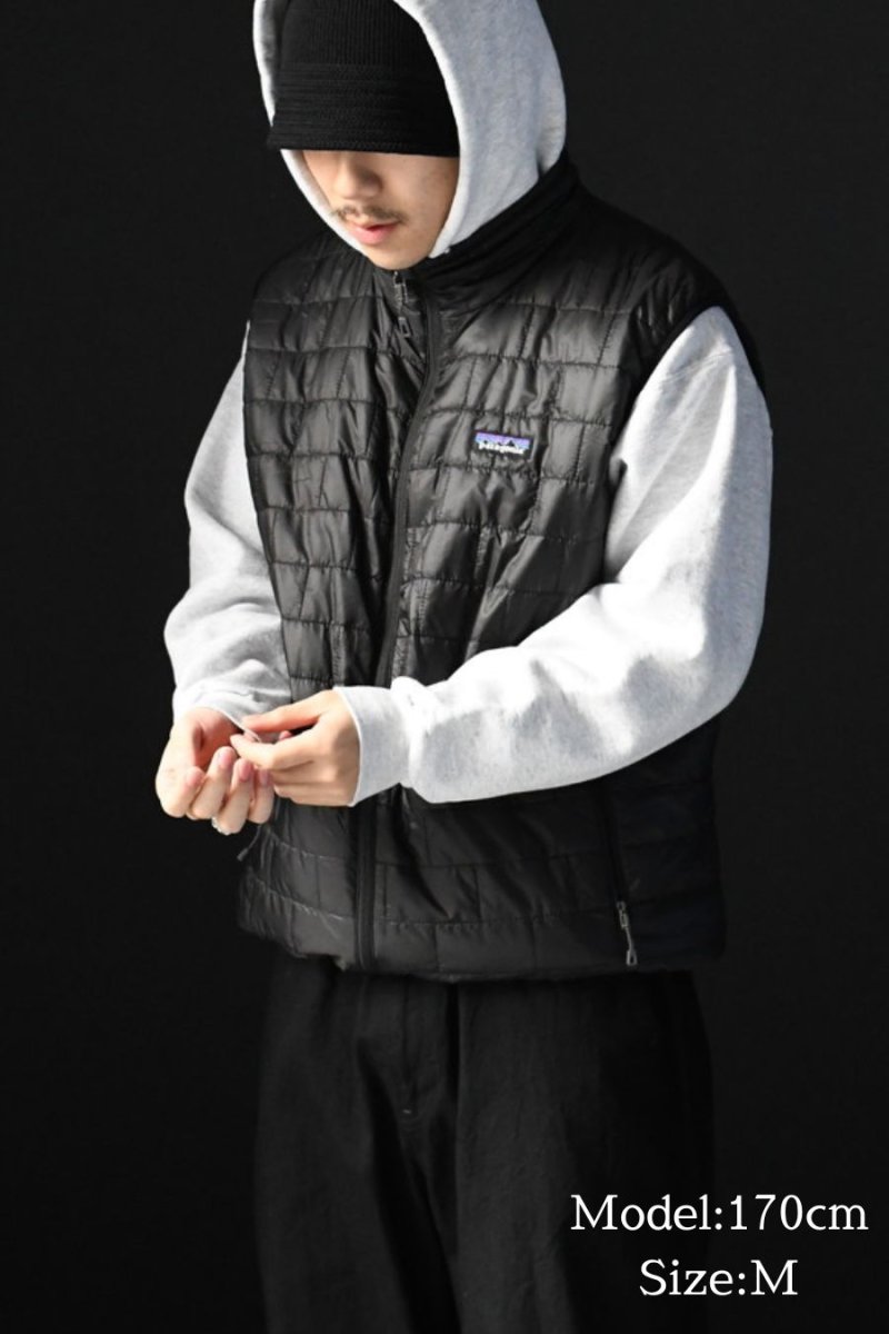 画像7: patagonia Nano Puff Vest Black パタゴニア  (7)
