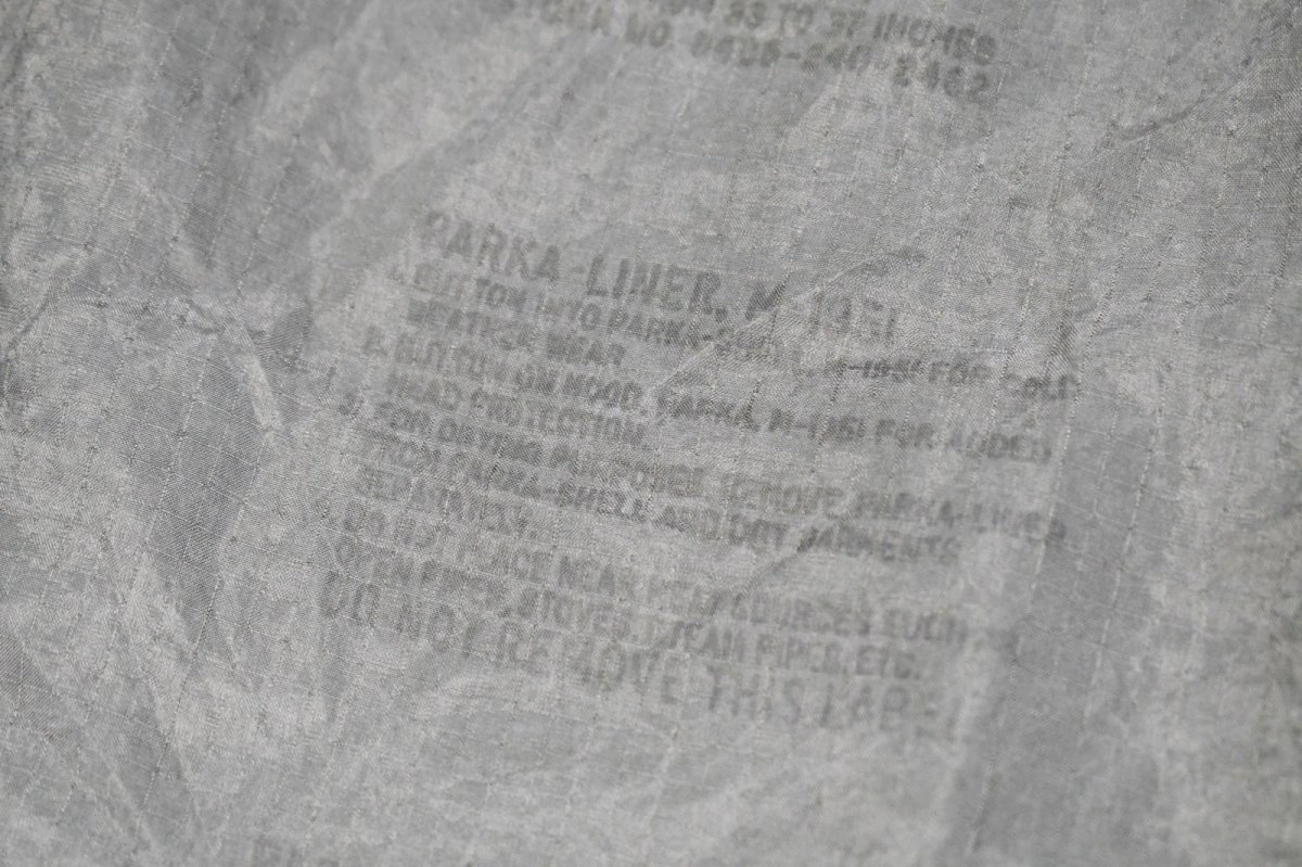画像5: Used Us Army M-51 Parka Pile Liner Jacket (5)