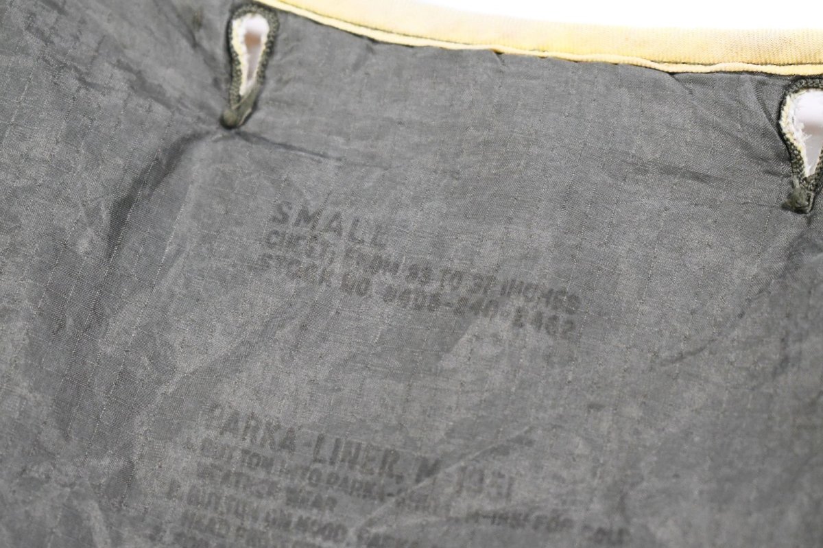 画像4: Used Us Army M-51 Parka Pile Liner Jacket (4)