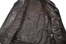 画像6: Used Wilsons Leather Leather Coat Brown (6)