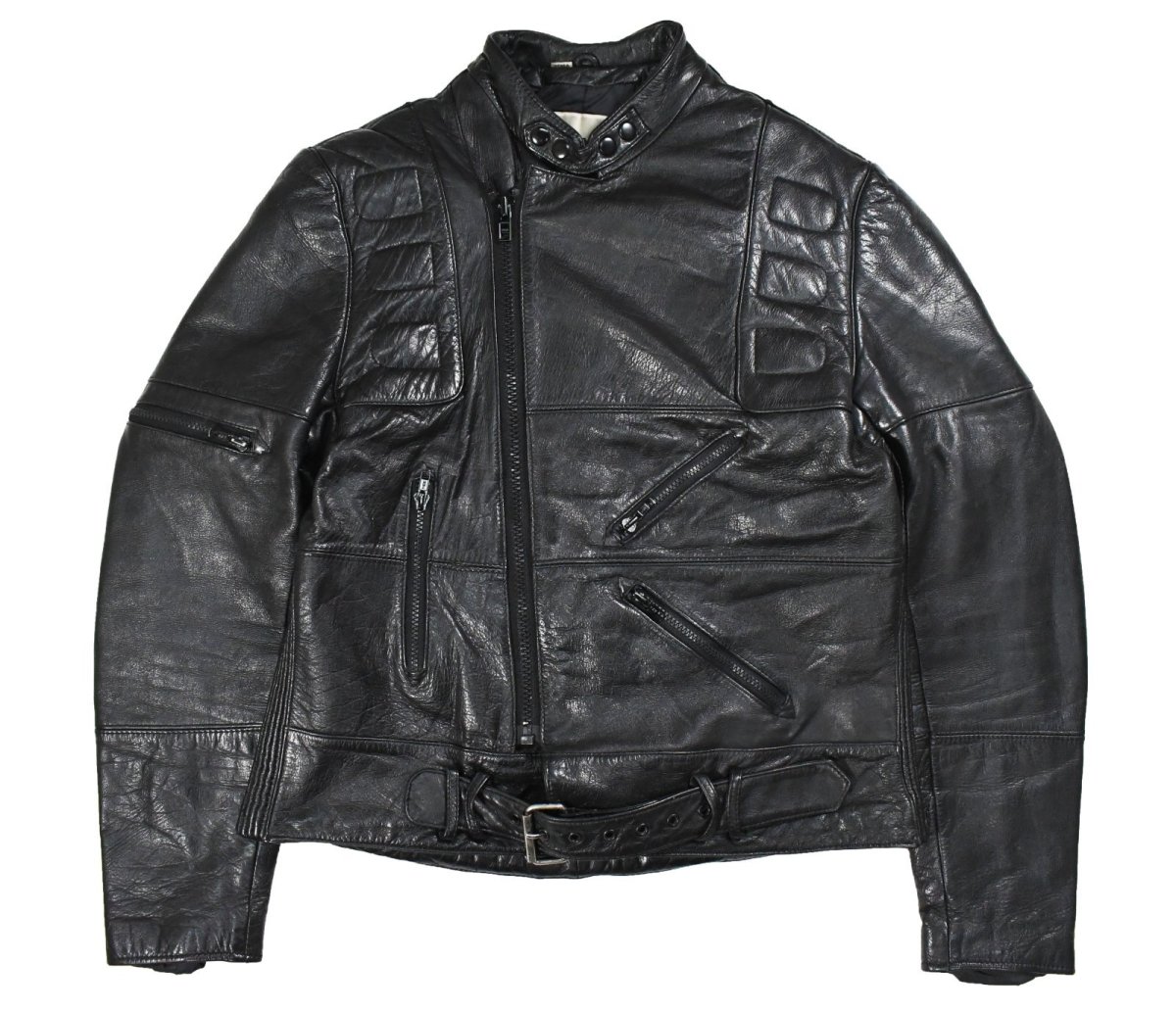 画像1: Used Wilsons Design Riders Jacket Black (1)