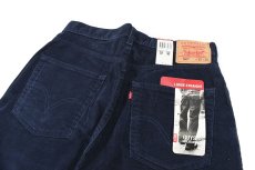 画像4: Deadstock Levi's 569 Corduroy Pants Navy リーバイス (4)