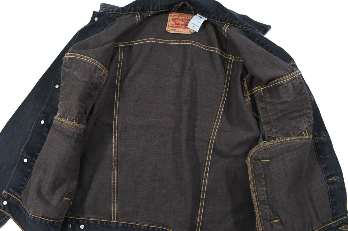画像5: Deadstock Levi's 70507 #0604 Denim Trucker Jacket リーバイス (5)