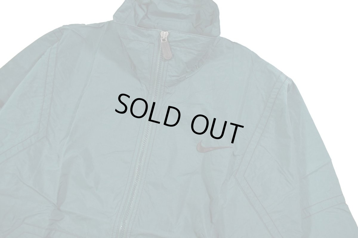 画像2: Deadstock Nike Nylon Jacket #110547 Green (2)