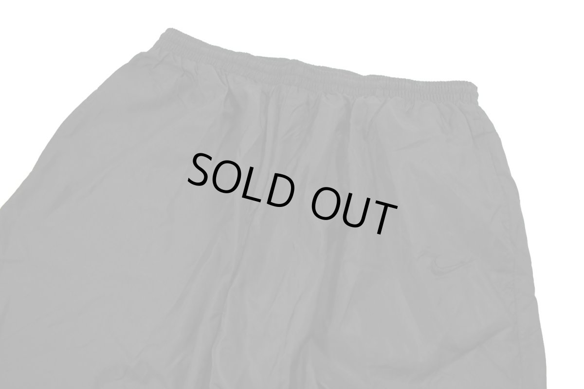 画像2: Deadstock Nike Nylon Track Pants Black (2)
