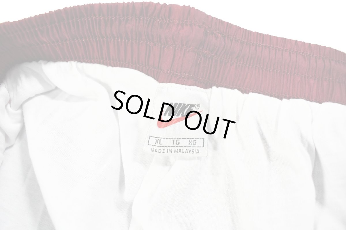 画像6: Deadstock Nike Nylon Track Pants Red (6)