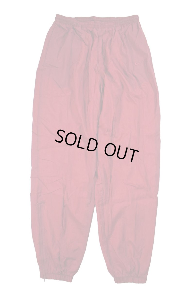 画像1: Deadstock Nike Nylon Track Pants Red (1)