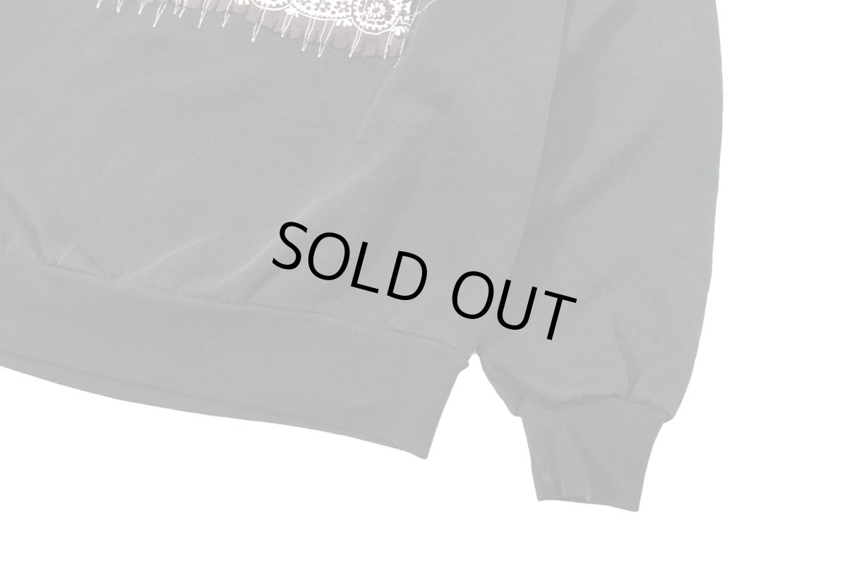 画像3: Used Jerzees Customized Sweat Shirt Black made in USA (3)