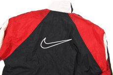 画像5: Deadstock Nike Nylon Jacket #176382 Black/Red (5)