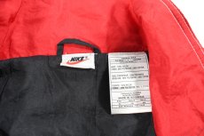 画像4: Deadstock Nike Nylon Jacket #176382 Black/Red (4)