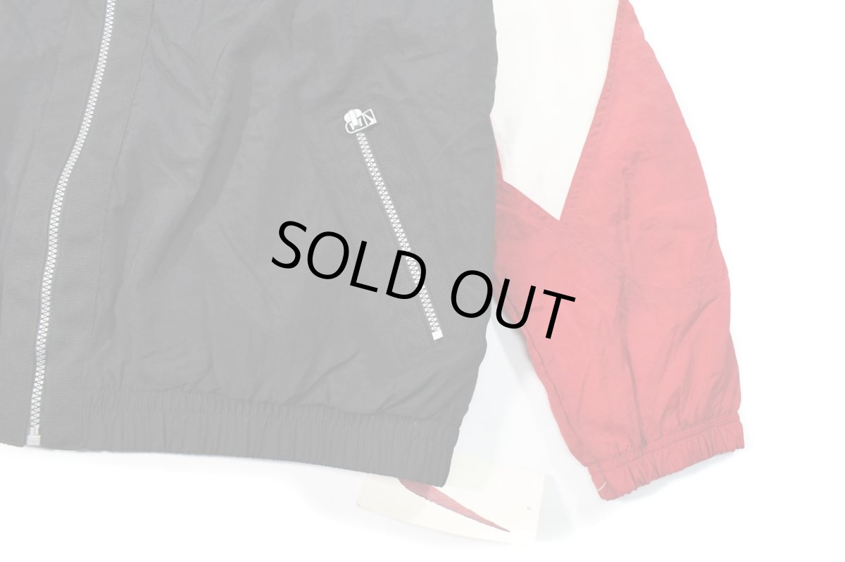 画像3: Deadstock Nike Nylon Jacket #176382 Black/Red (3)