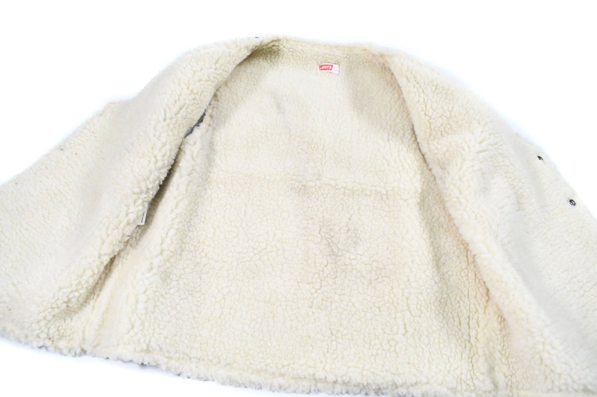 画像5: Used Levi's Corduroy Boa Vest (5)