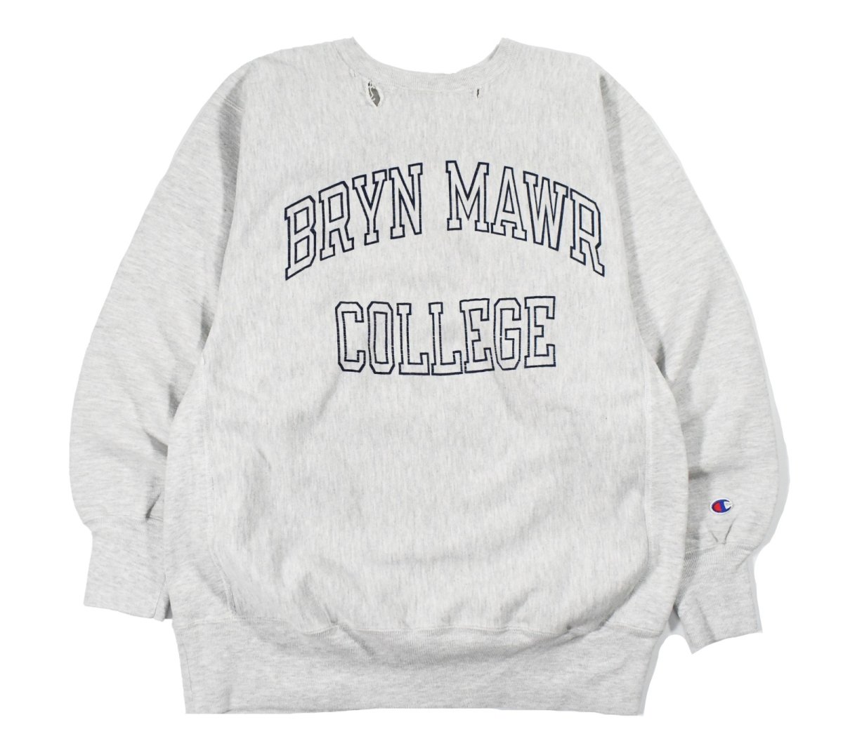 画像1: 90s Used Champion Reverse Weave Sweat Shirt "Bryn Mawr College" (1)