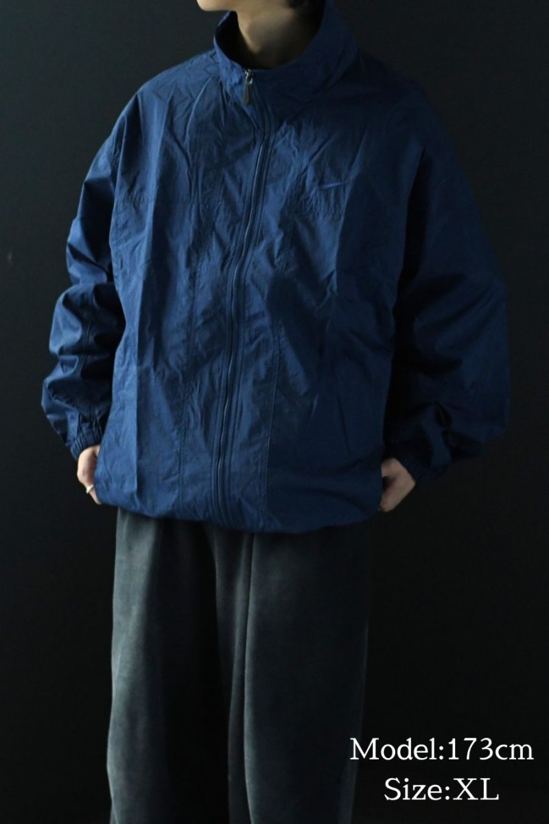 画像5: Deadstock Nike Nylon Jacket #120185 Navy (5)