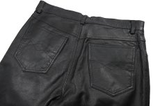 画像5: Used Wilda Leather Pants Black (5)