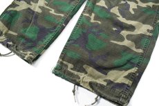 画像3: Used Us Army Rip Stop Jungle Fatigue Pants ERDL Leaf Camo (3)