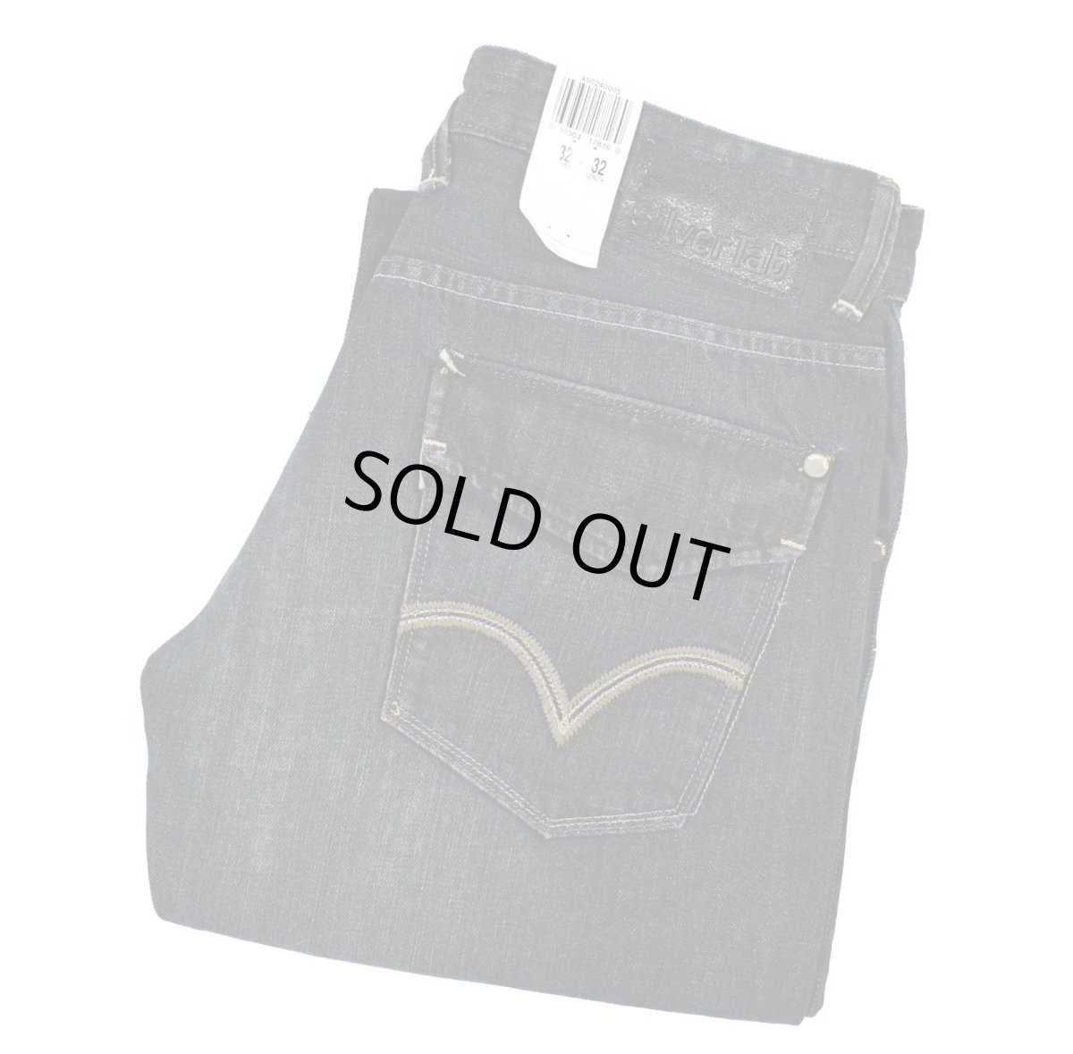 画像1: Deadstock Levi's Silver Tab Denim Pants Boot Cut #0005 リーバイス (1)