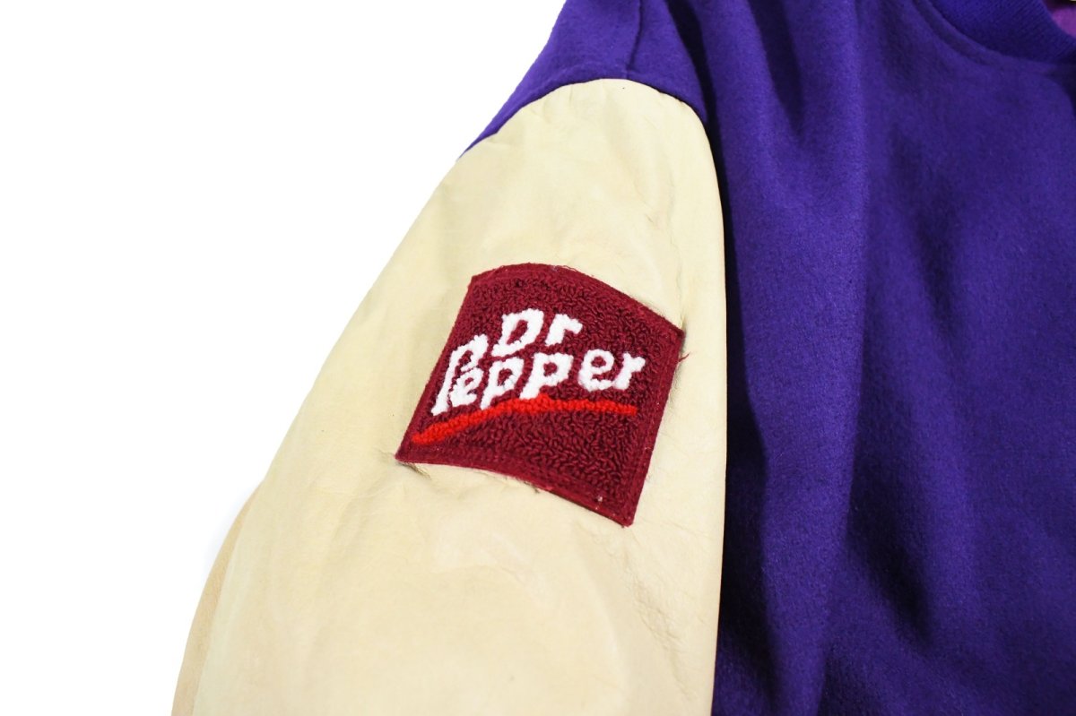 画像5: Used It Sportswear Melton/Leather Varsity Jacket (5)