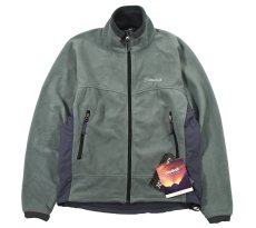 画像1: Deadstock Cloudveil Shadow Peak Fleece Jacket Moss Green (1)