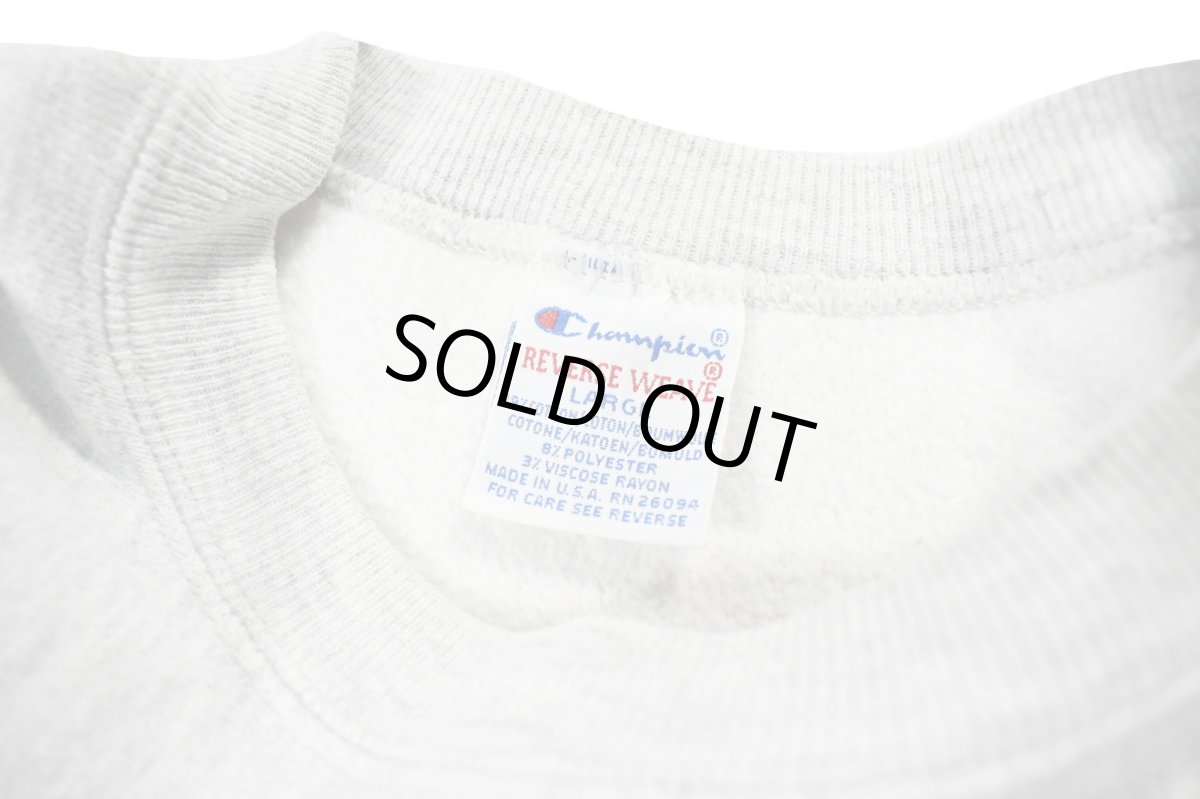 画像4: 90s Used Champion Reverse Weave Sweat Shirt "Lafayette" made in USA (4)