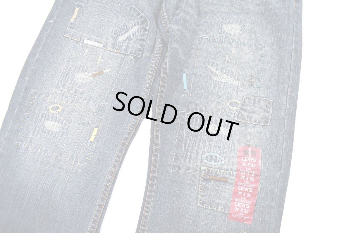 画像4: Deadstock Levi's 527 Low Boot Cut Denim Pants #8152 リーバイス (4)
